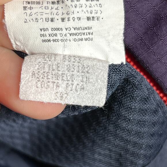 Patagonia Glade Runner Jacket Mens Large Hooded Full Zip Red Outdoors Ski Snow - Picture 6 of 10